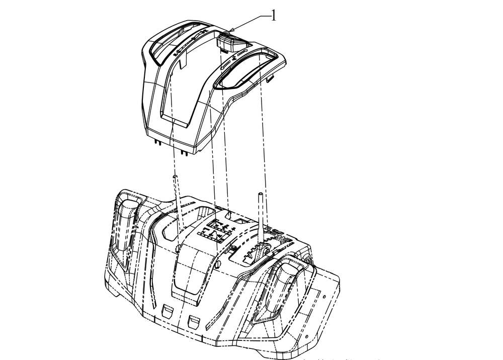 Panel Cover Diagram and Parts List for 3X34-INCHPROH (31AH8E4V710)(2019) Cub Cadet Snow Blower